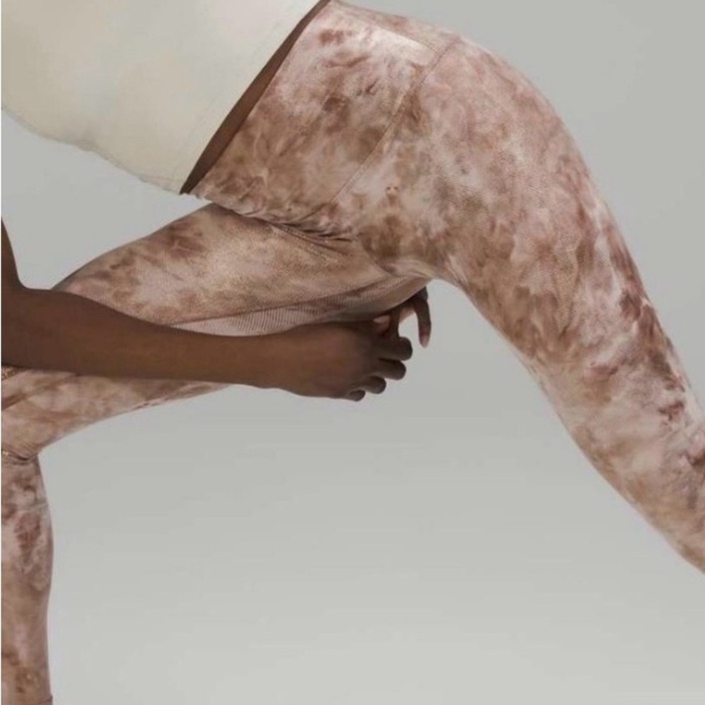 lululemon athletica Neutral Taupe High-Rise Leggings